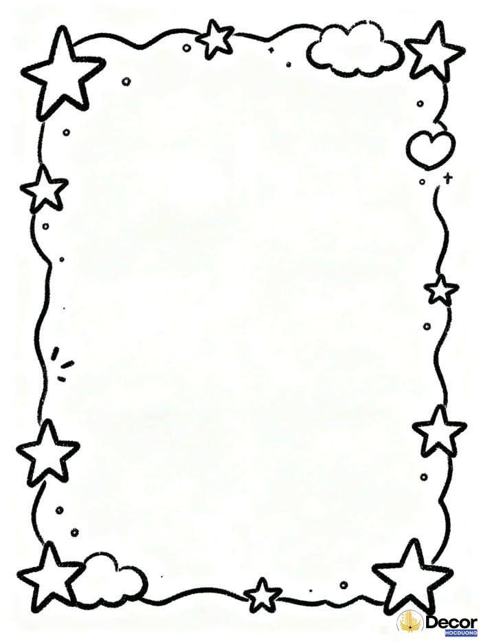 trang trí giấy a4 hiện đại