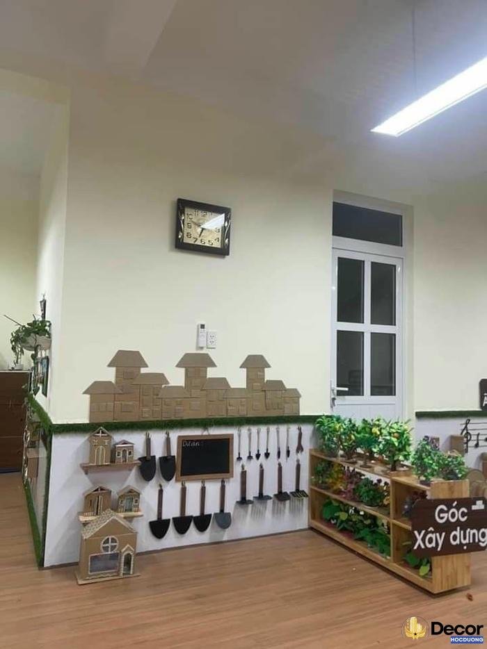 trang trí góc thư viện đẹp tiểu học