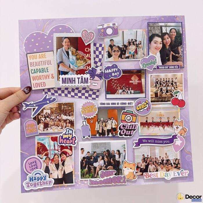 trang trí khung ảnh