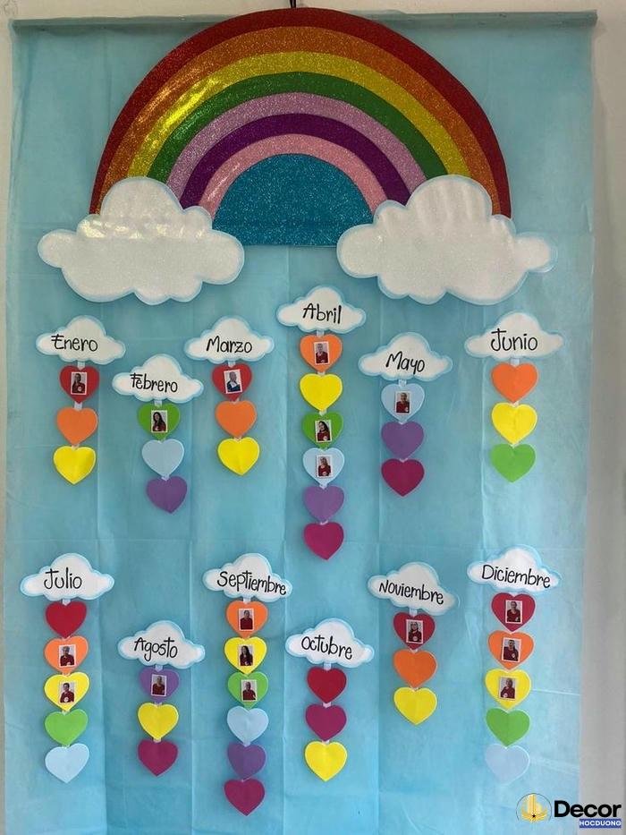 trang trí lớp học hạnh phúc cấp thcs