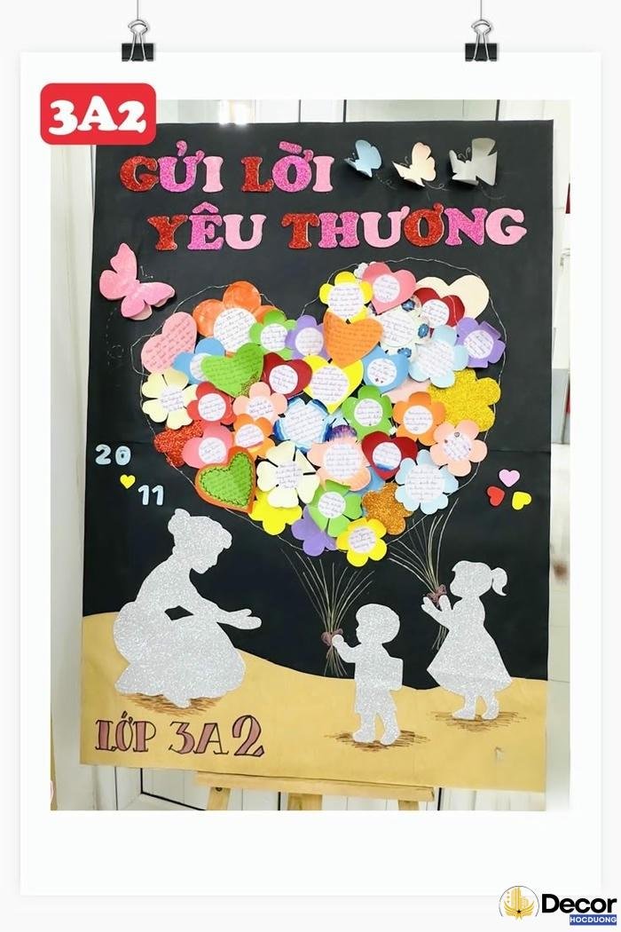 trang trí lớp học hạnh phúc đẹp