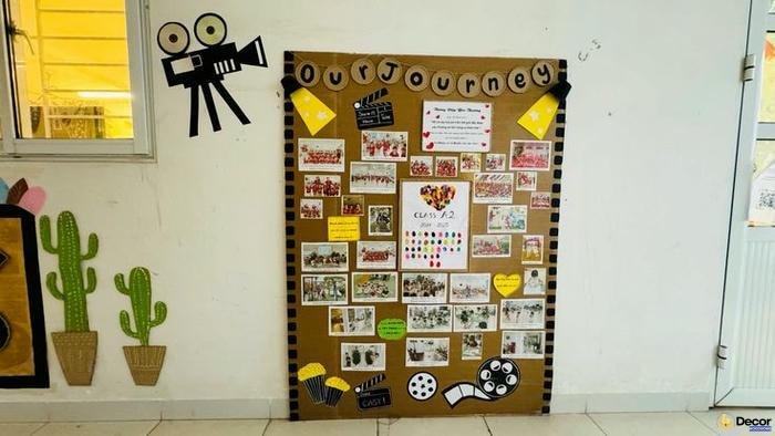 trang trí lớp học hạnh phúc ở tiểu học