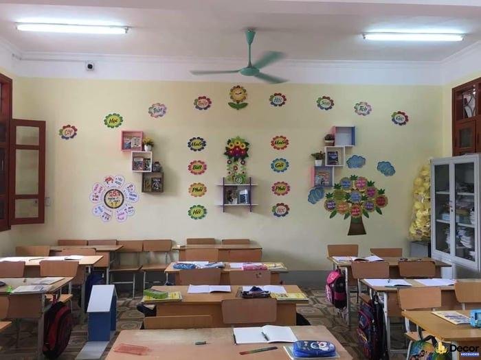trang trí lớp học theo chủ đề