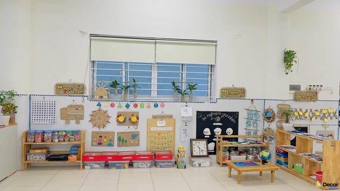 trang trí lớp học tiểu học đẹp mắt