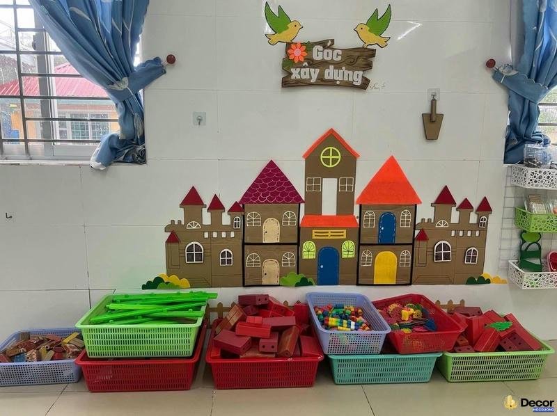 trang trí lớp mầm non