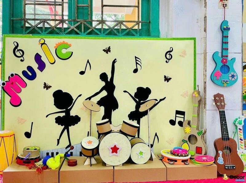 trang trí mầm non