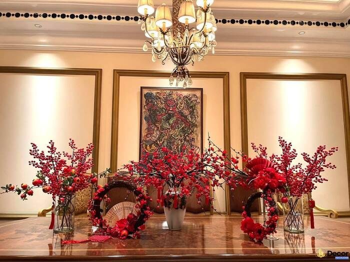 trang trí ngày tết cực xinh