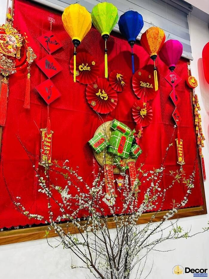 trang trí ngày tết đẹp nhất
