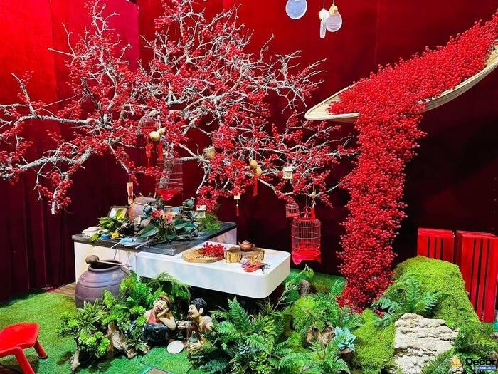 trang trí ngày tết đẹp