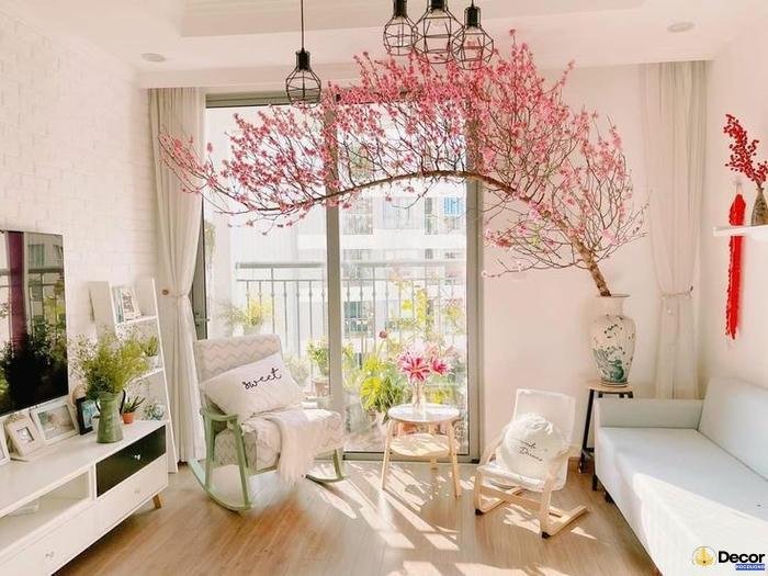 trang trí ngày tết hiện đại