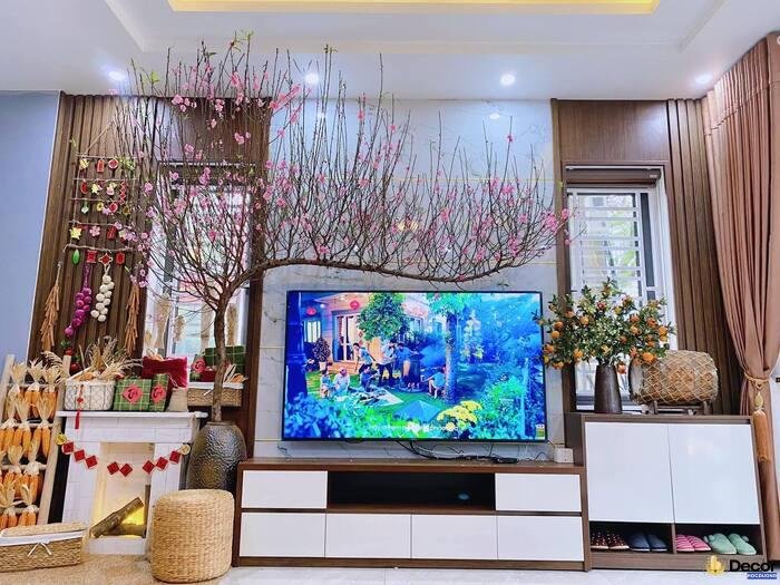trang trí ngày tết siêu đẹp