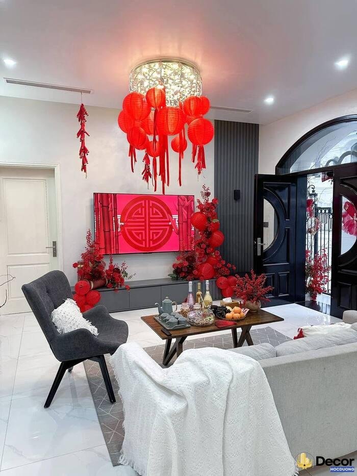 trang trí ngày tết