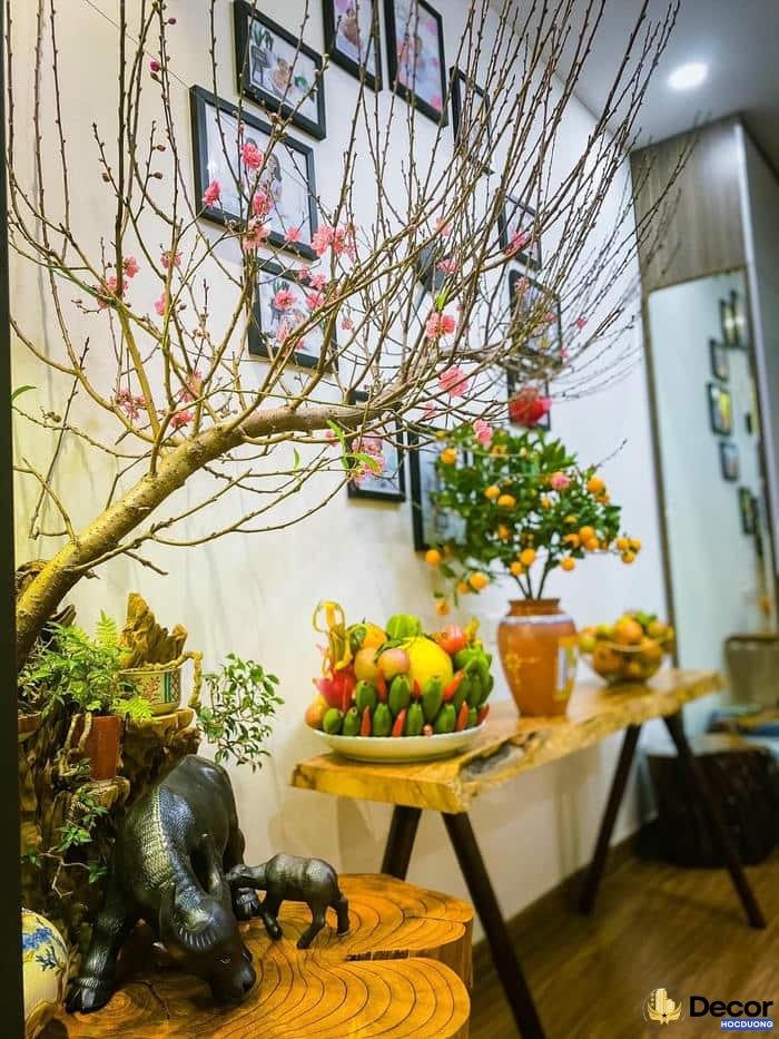 trang trí nhà ngày tết đẹp mắt