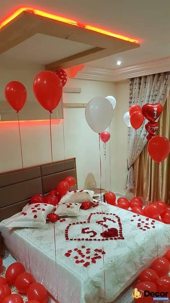 trang trí phòng tân hôn đẹp nhất