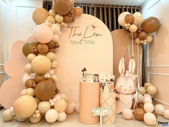 trang trí sinh nhật cho bé cực đẹp