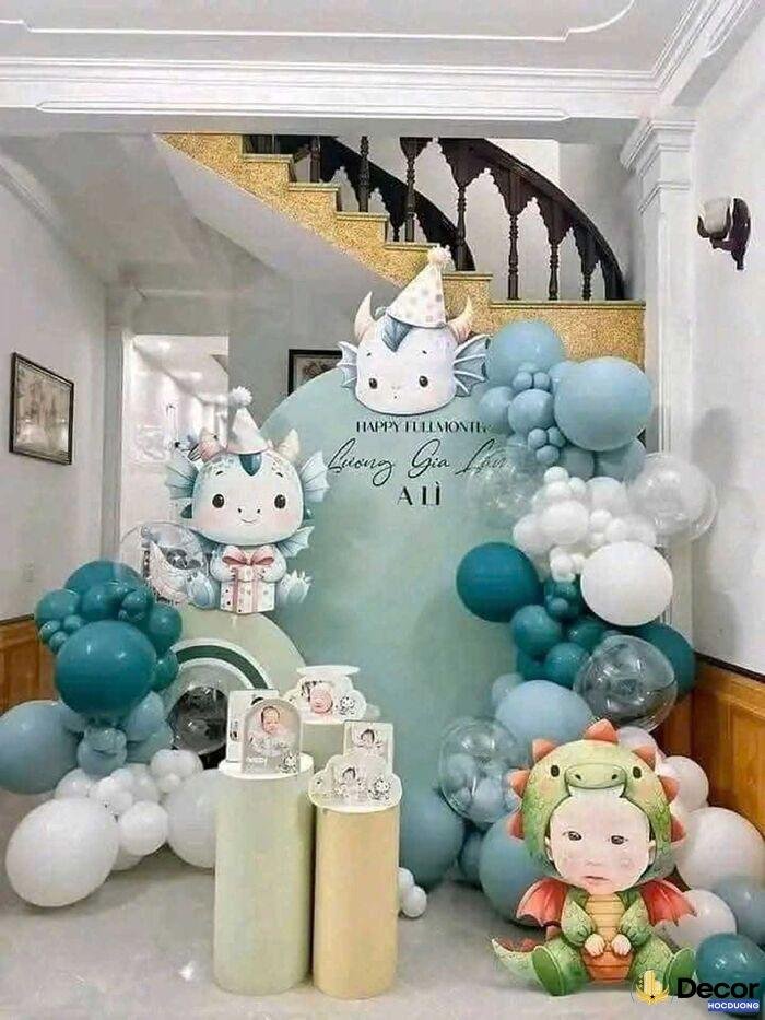 trang trí sinh nhật cho bé cute nhất