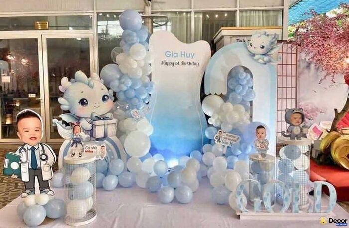 trang trí sinh nhật cho bé dễ thương