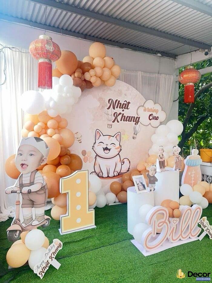 trang trí sinh nhật cho bé siêu đẹp