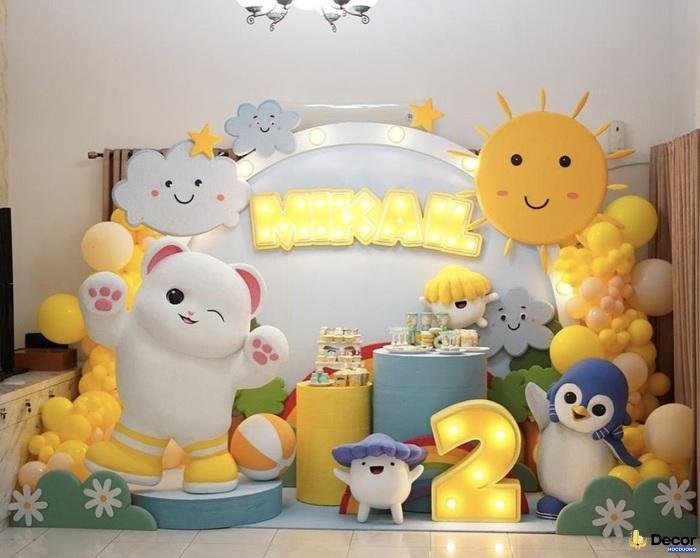 trang trí sinh nhật cho bé xinh yêu