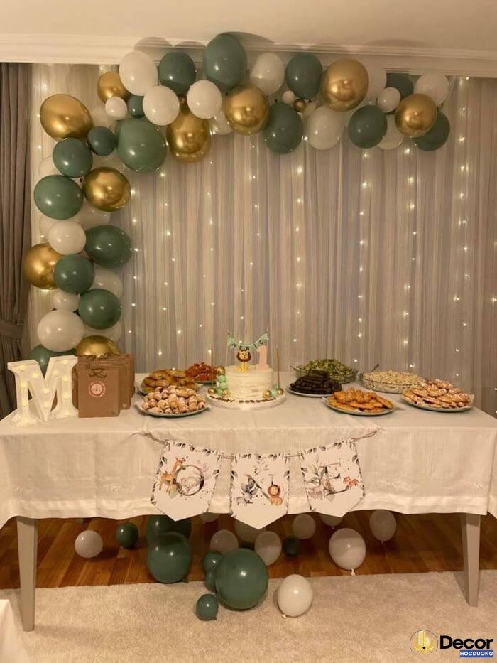 trang trí sinh nhật đơn giản