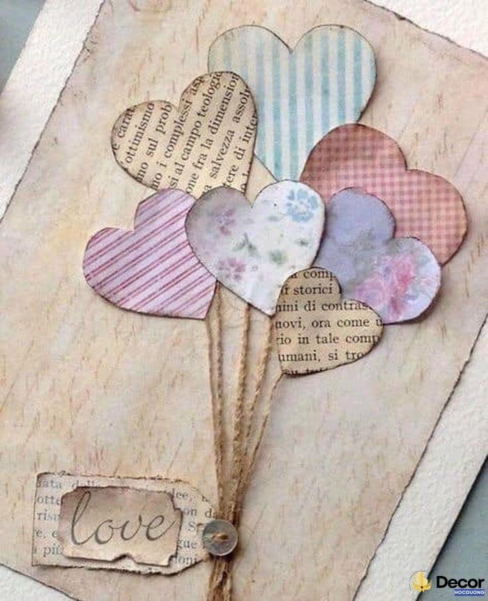 trang trí sổ tay handmade