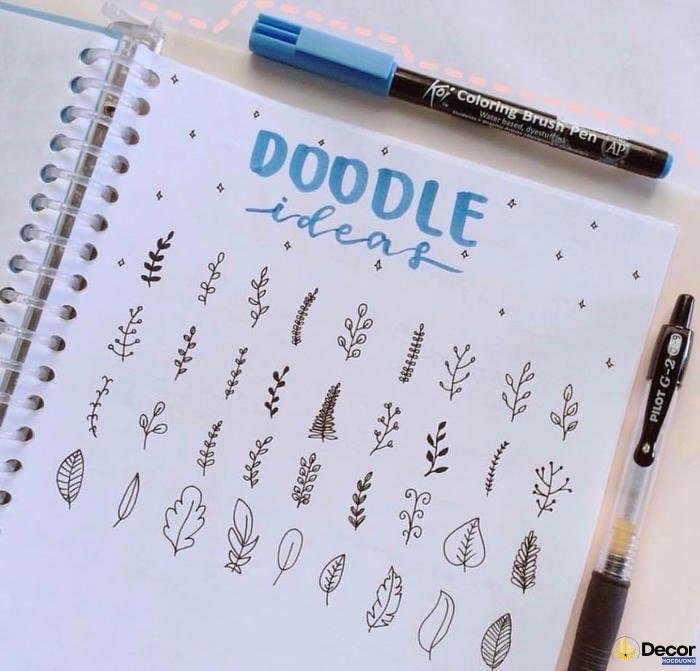 trang trí sổ tay planner