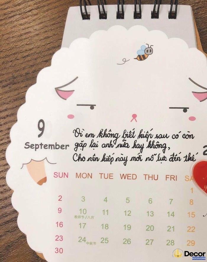 trang trí sổ tay sáng tạo