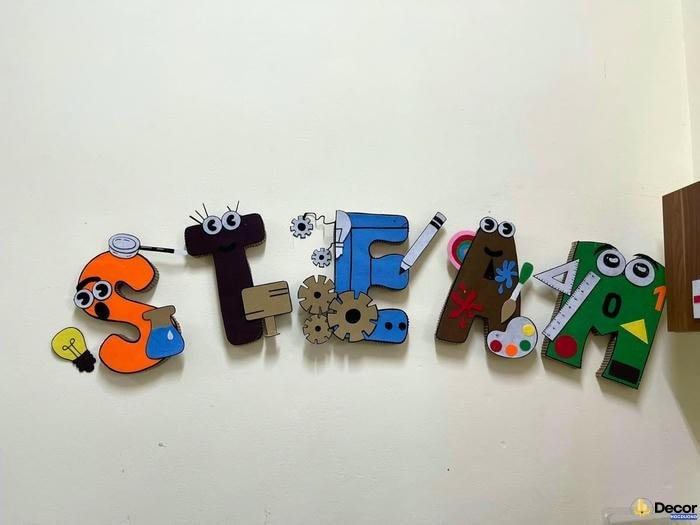 trang trí steam mầm non hot nhất