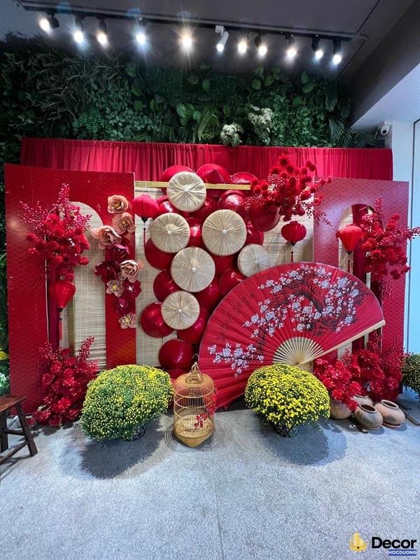 trang trí tết 2025