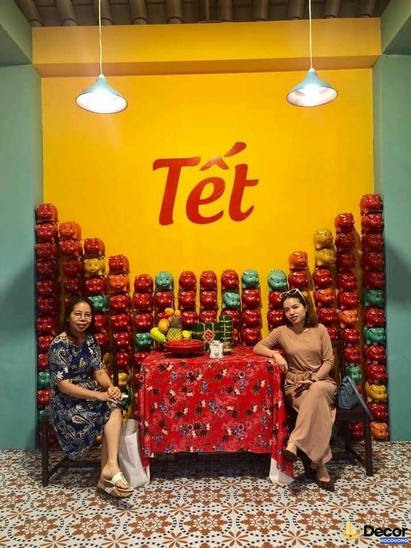 trang trí tết 2025 nguyên đán