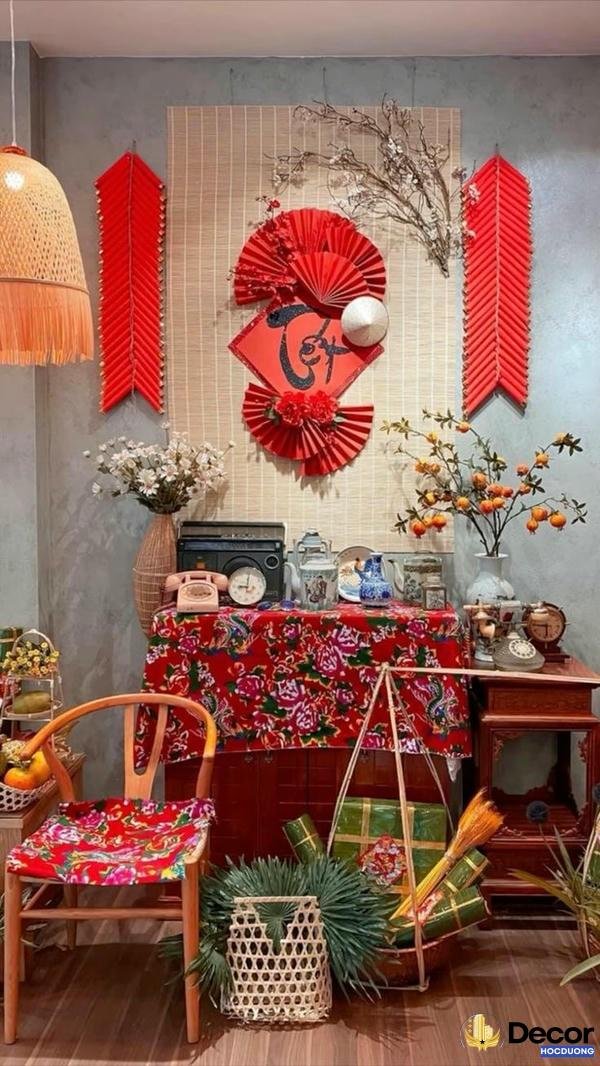 trang trí tết 2025 nhâm ngọ