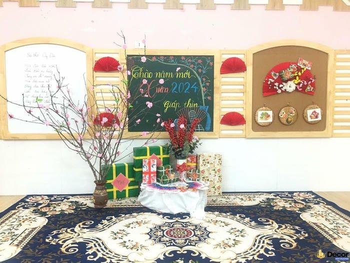 100 + ý tưởng trang trí tết mầm non đẹp mắt và độc lạ