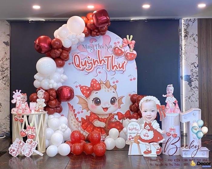 trang trí thôi nôi chủ đề hoạt hình