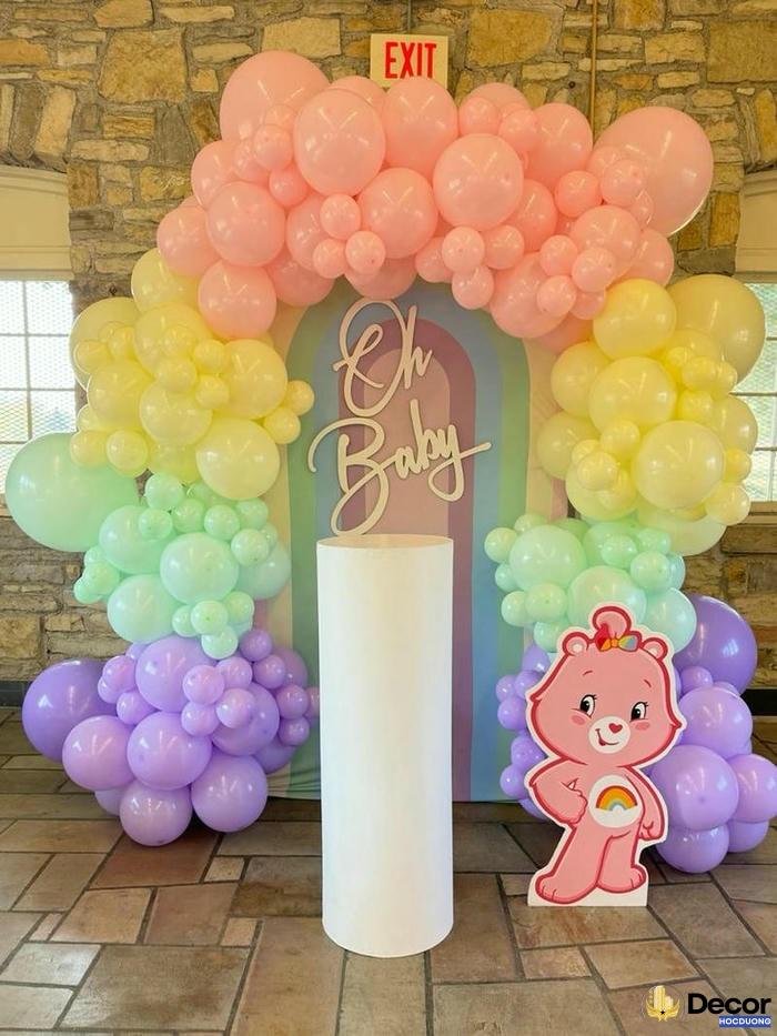 trang trí thôi nôi cực cute