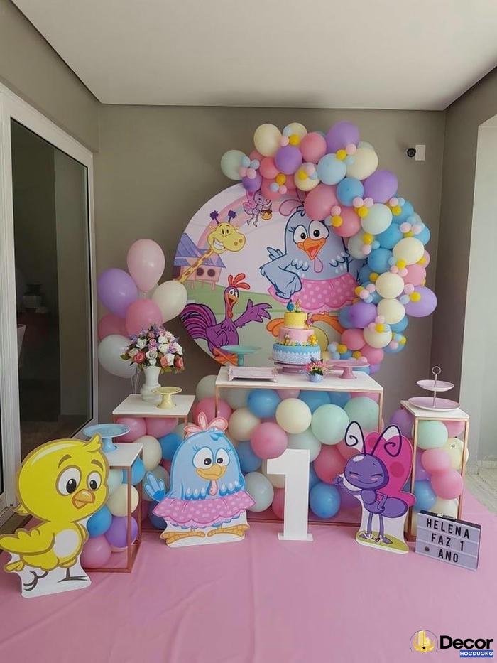 trang trí thôi nôi dễ thương