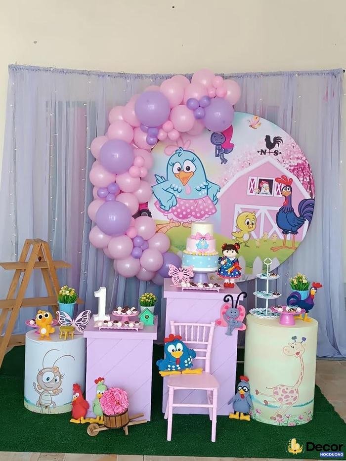 trang trí thôi nôi đẹp