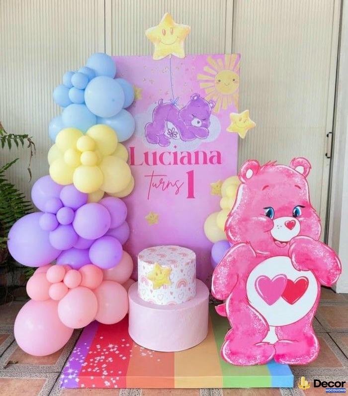 trang trí thôi nôi siêu cute