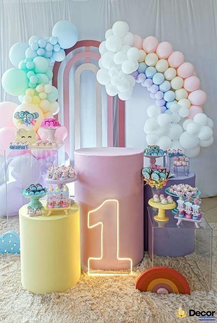 trang trí thôi nôi siêu đáng yêu