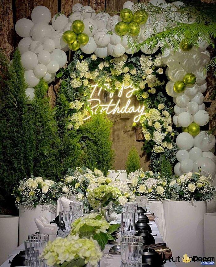 trang trí tiệc sinh nhật siêu đẹp