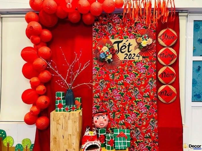 trang trí tiểu cảnh tết truyền thống