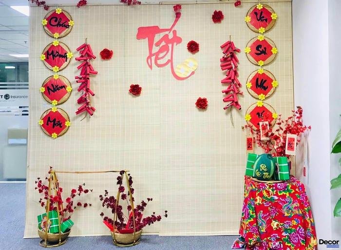 trang trí tiểu cảnh tết truyền thống