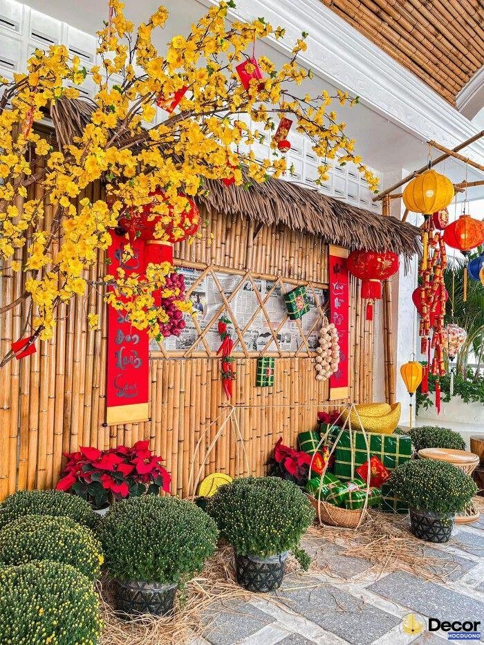 trang trí tiểu cảnh tết xưa đẹp nhất