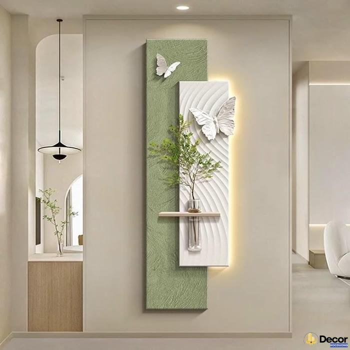 trang trí tường đẹp mắt