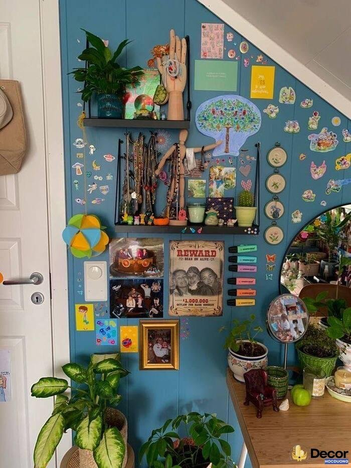 trang trí tường siêu xinh