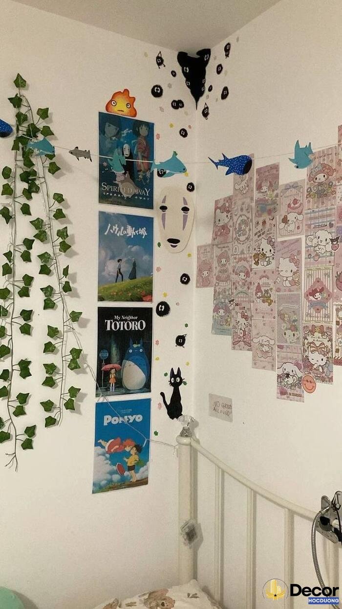 trang trí tường xinh nhất