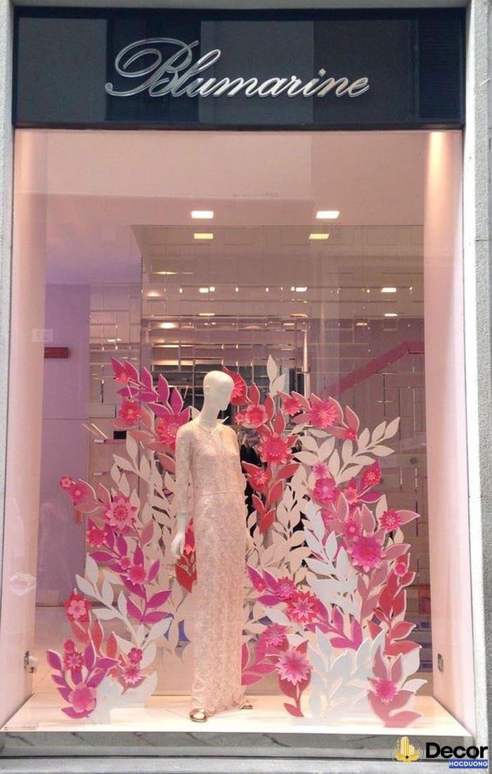 trang tri window display đẹp