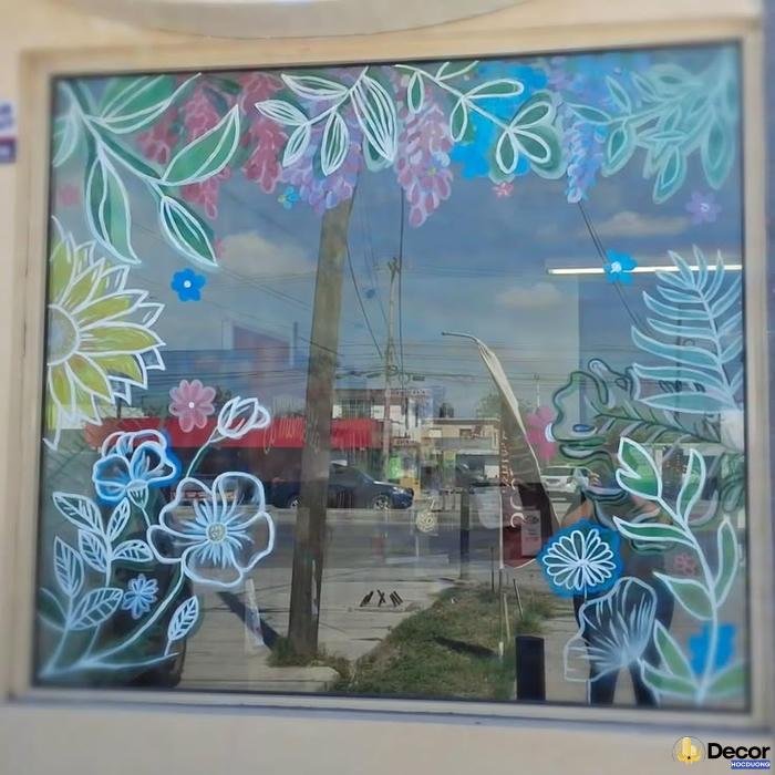 trang tri window display nghệ thuật