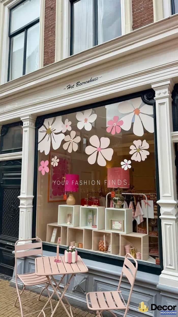 trang tri window display