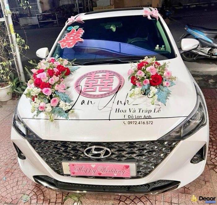 trang trí xe hoa cao cấp
