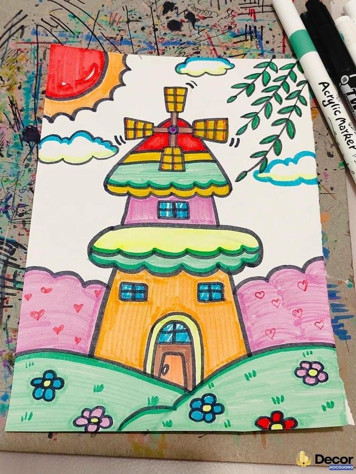 tranh phong cảnh châu âu